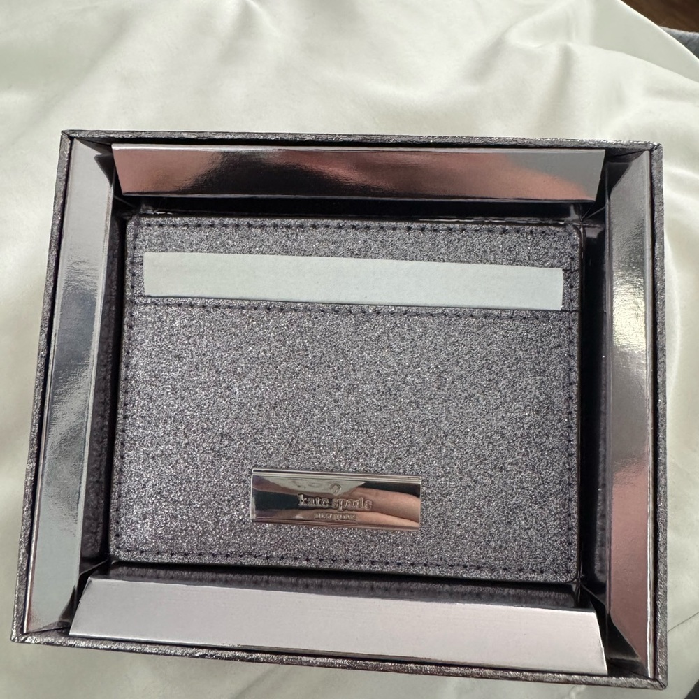 Kate Spade Glitter Mixed Card Holder